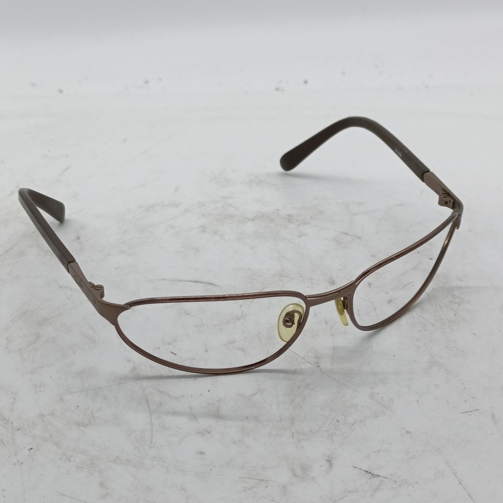 Ray-Ban RB3106 W3160 Brown Metal Cat-Eye Sunglasses Frames Only Italy 46
